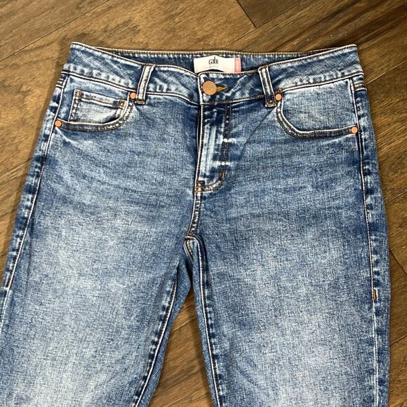 CABI Skinny Jeans Vintage Blue Wash Mid-Rise Sz 8 #4328 EUC - Picture 3 of 7